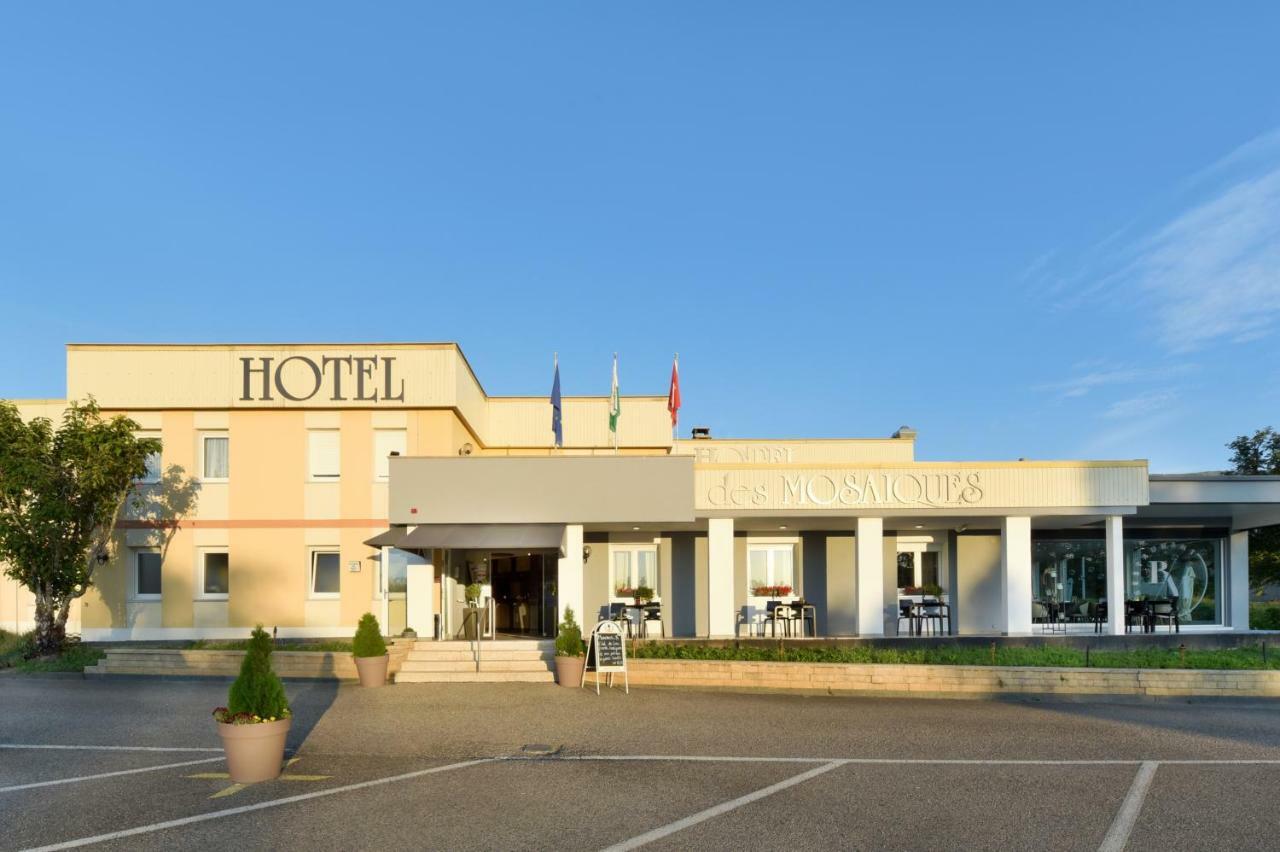 Hôtel des Mosaiques Orbe Exterior foto